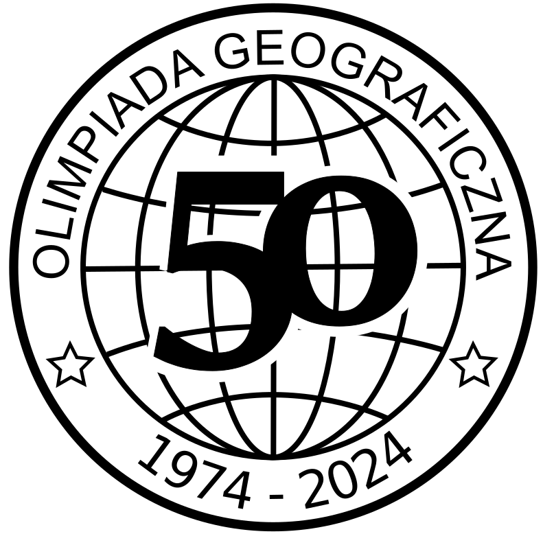 Logo Olimpiady Geograficznej 2023/2024